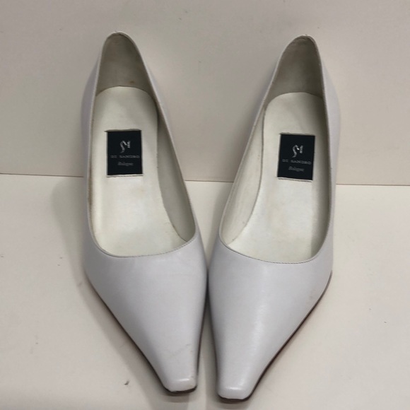 Di Sandro Shoes Disandro Made In Italy White High Heel